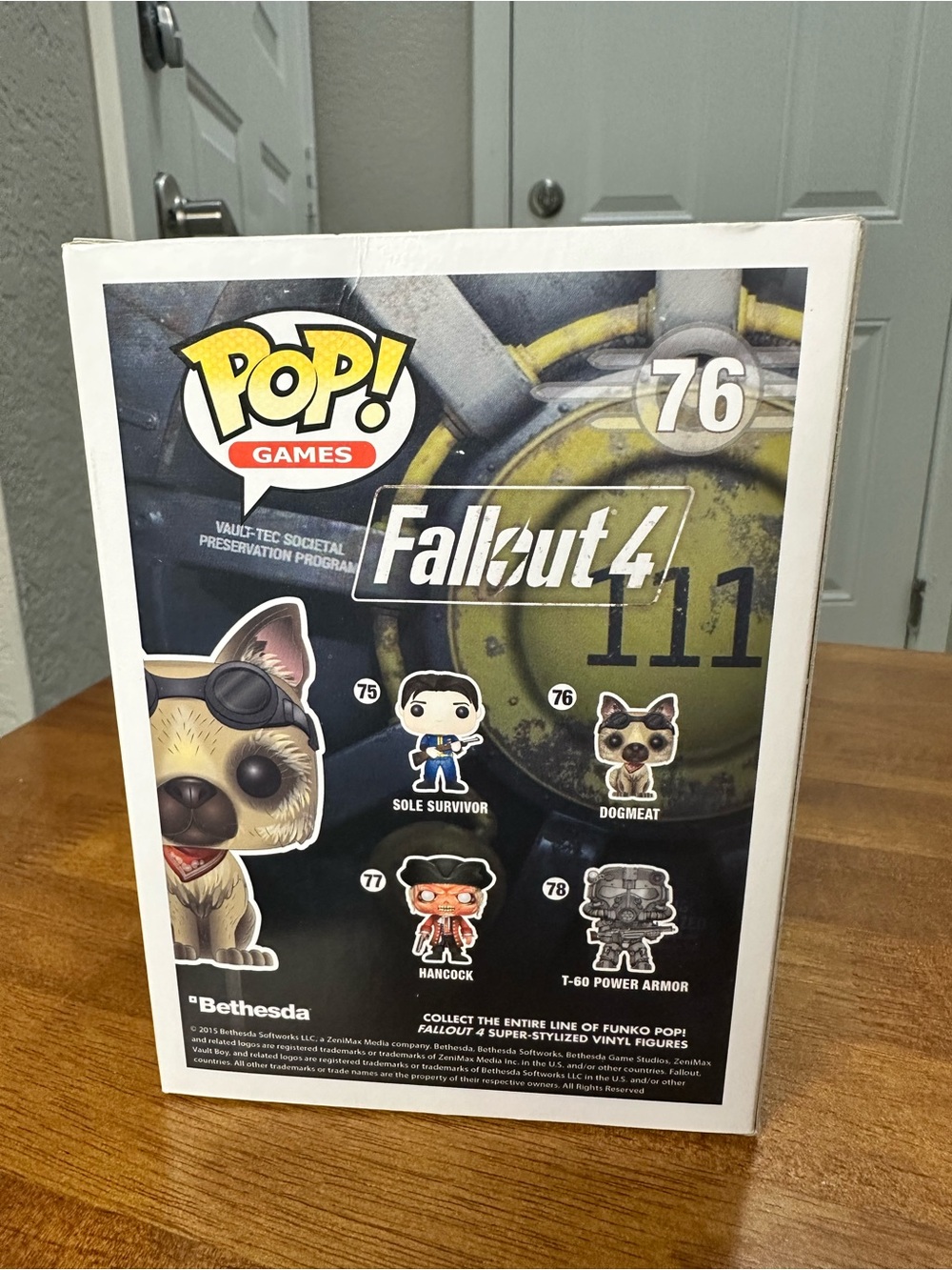 Funko Dogmeat Fallout 4 Vinyl Figure - Tan, Brown - Picture 4 of 4